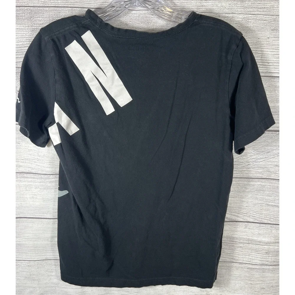 Jordan Jumpman Oversized‎ Logo Graphic T Shirt Black Youth Large